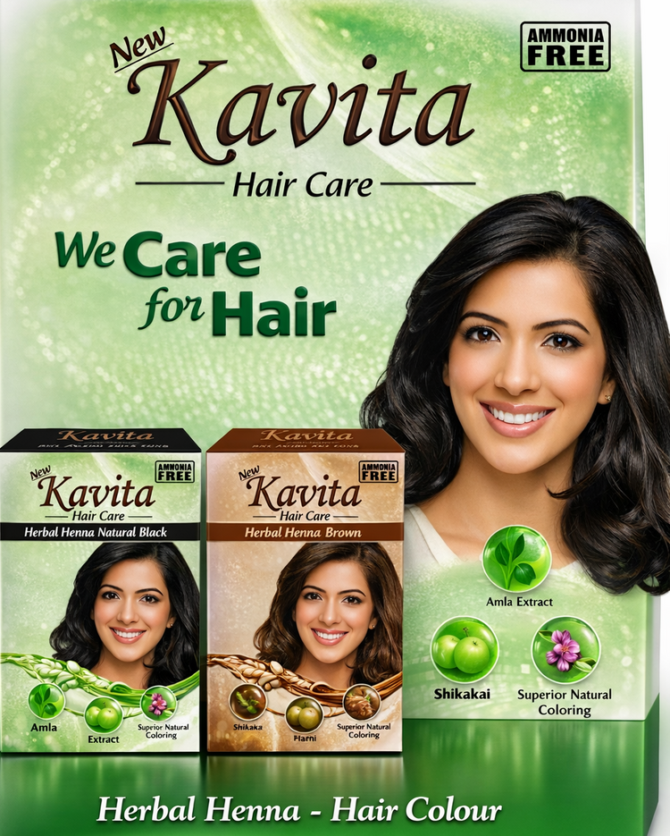 ✔ Ammonia-Free Herbal Formula ✔ Enriched with Amla & Shikakai ✔ Natural & Long-Lasting Hair Color ✔ Strengthens Hair from Roots ✔ Adds Shine and Smooth Finish ✔ Gentle on Scalp ✔ Suitable for All Hair Types ✔ Easy Home Application